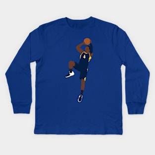 Victor Oladipo Fadeaway Kids Long Sleeve T-Shirt